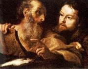 Gian Lorenzo Bernini Saint Andrew and Saint Thomas Sweden oil painting artist